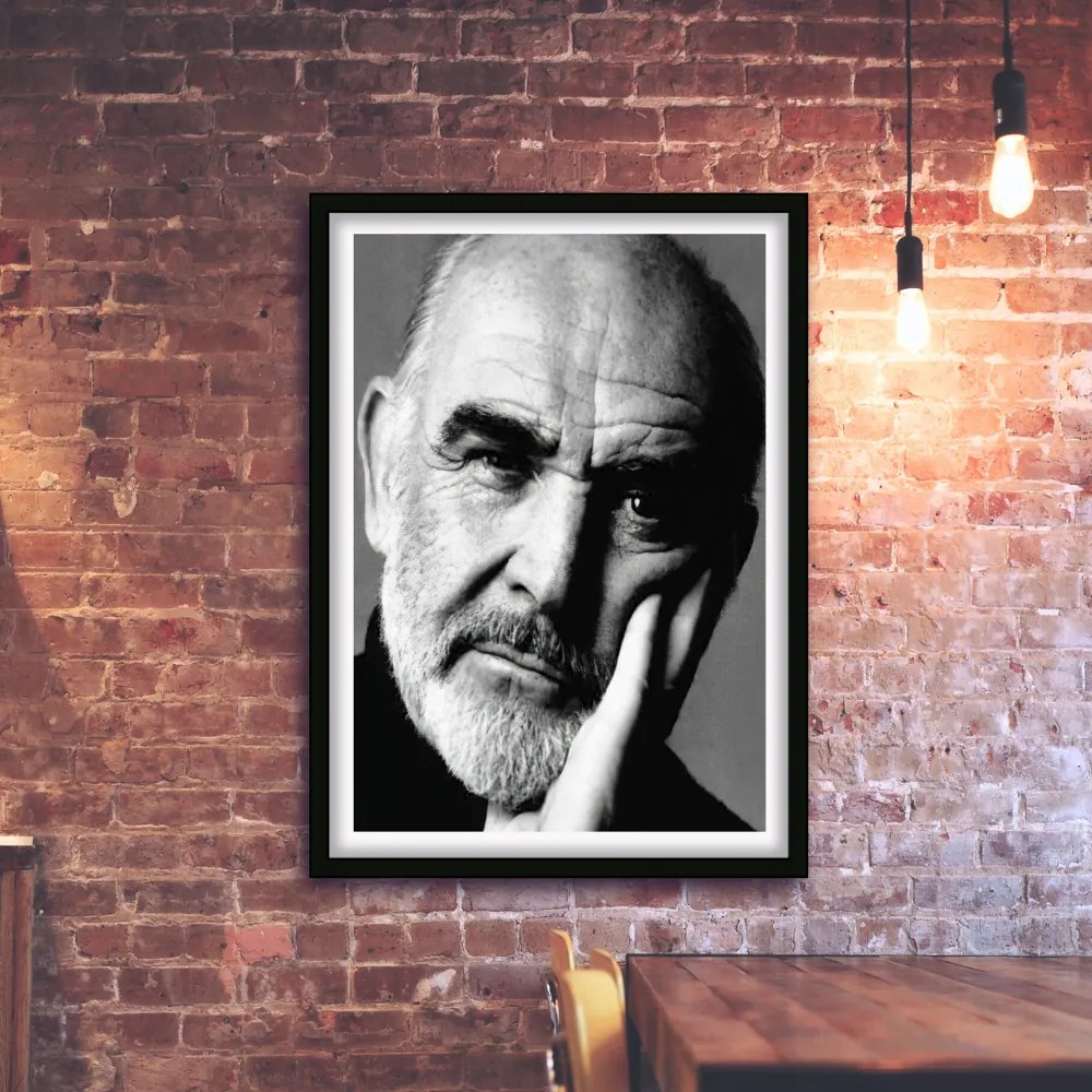 Πόστερ &amp; Κάδρο Sean Connery PRT001 30x40cm Εκτύπωση Πόστερ (χωρίς κάδρο)