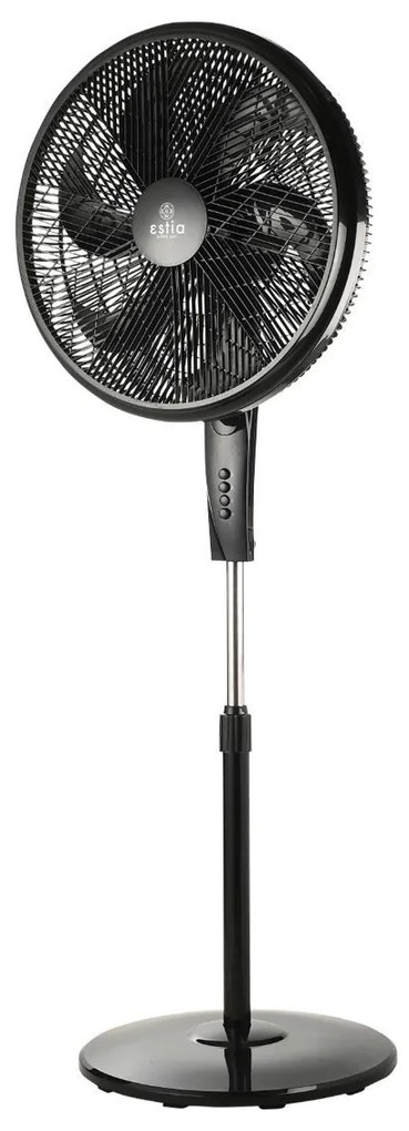 ESTIA ΑΝΕΜΙΣΤΗΡΑΣ ΣΤΑΝΤ ΕΠΙΔΑΠΕΔΙΟΣ AITHER 45cm 75w ΜΑΥΡΟΣ