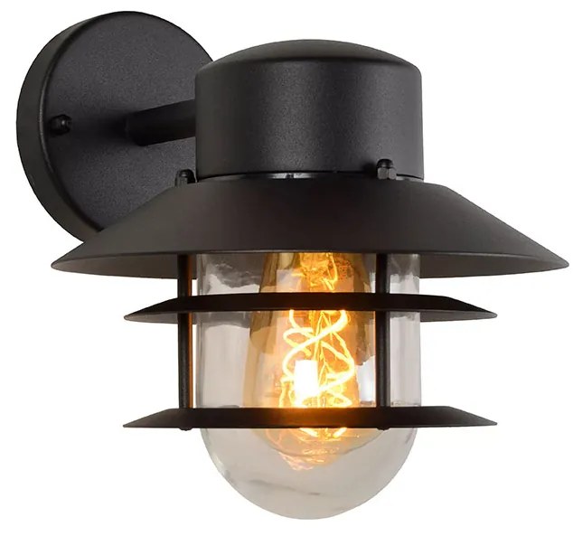 Φωτιστικό Επίτοιχο Lucide 11874-01-30 ZICO Μαύρο Ματ (Black Mat)