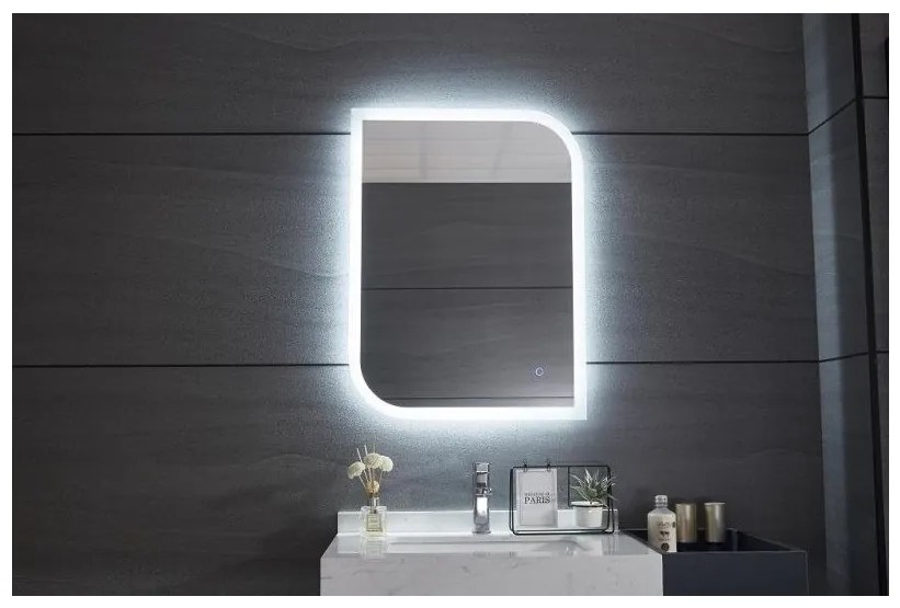 Καθρέπτης Μπάνιου LED 9W IP65 6000K Λευκό Lola 77-6138 Gloria-77-6138-Λευκό 77-6138