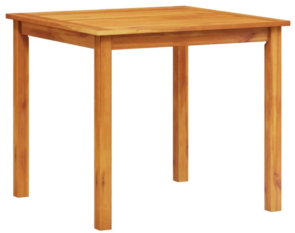 vidaXL Σέτ φαγητού για κήπο 3 pcs Καφέ Στερεό Ξύλο Ακακίας