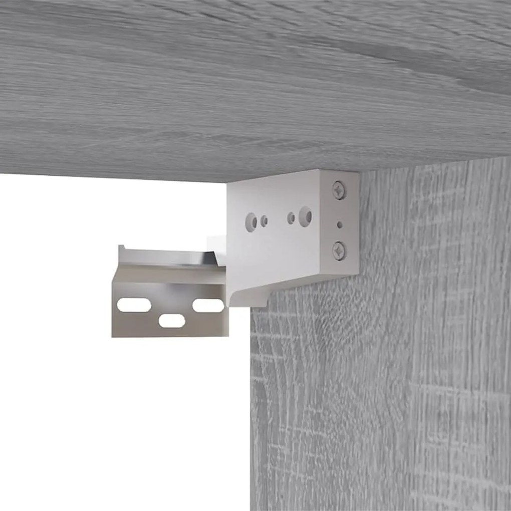 vidaXL Έπιπλα Τηλεόρασης 8 τεμ. Γκρι Sonoma 60x30x30 εκ. Επεξεργ. Ξύλο