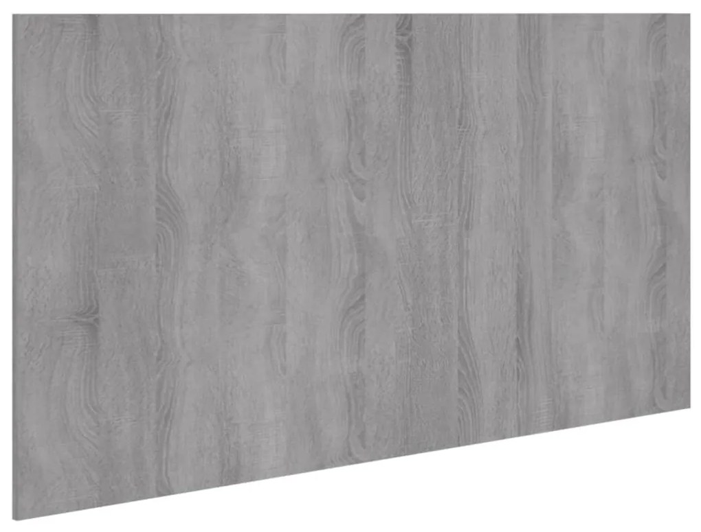 vidaXL Κεφαλάρι Κρεβατιού Γκρι Sonoma 160x1,5x80 εκ. Επεξεργ. Ξύλο