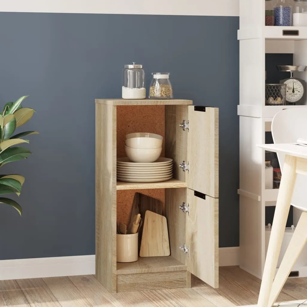 vidaXL Ντουλάπι Sonoma Δρυς 30 x 30 x 70 εκ. από Επεξεργασμένο Ξύλο