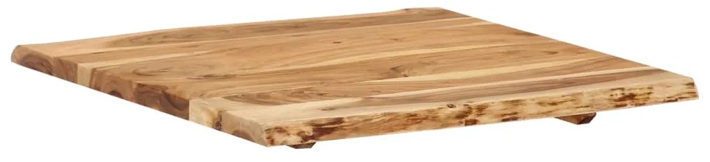 vidaXL Επιφάνεια Τραπεζιού 58 x (50-60) x 2,5 εκ. Μασίφ Ξύλο Ακακίας