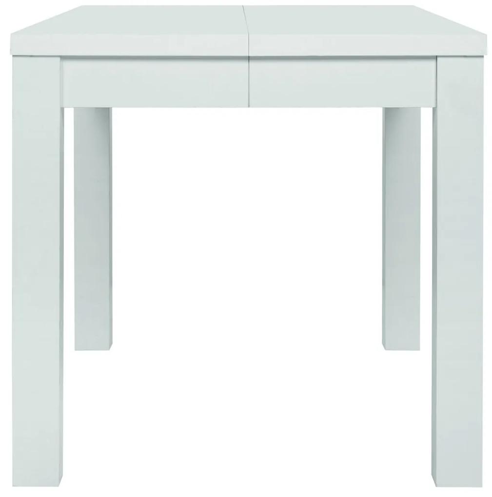 Τραπέζι Boston K187, Άσπρο, 78x80x80cm, 54 kg, Επιμήκυνση, Πλαστικοποιημένη μοριοσανίδα | Epipla1.gr