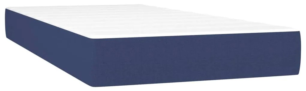 ΚΡΕΒΑΤΙ BOXSPRING ΜΕ ΣΤΡΩΜΑ ΜΠΛΕ 90X200 ΕΚ.ΥΦΑΣΜΑΤΙΝΟ 3140671