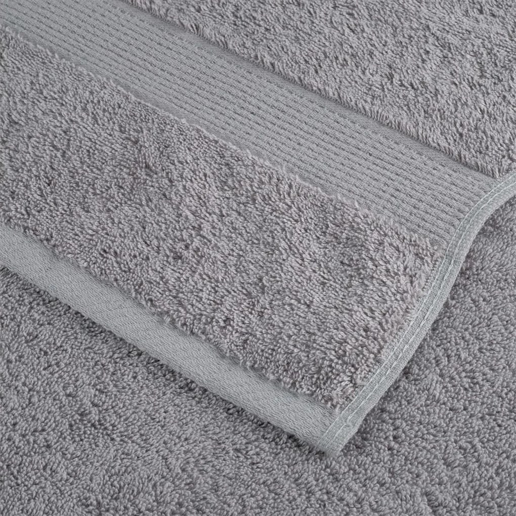 vidaXL Πετσέτες 2 pcs Γκρι 15 x 21 cm Βαμβάκι