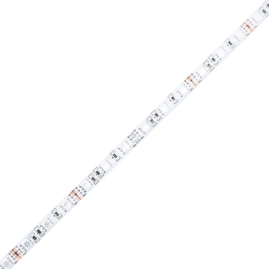 Κεφαλάρι Κρεβατιού με LED Καφέ Δρυς 200x18,5x103,5 εκ - Καφέ