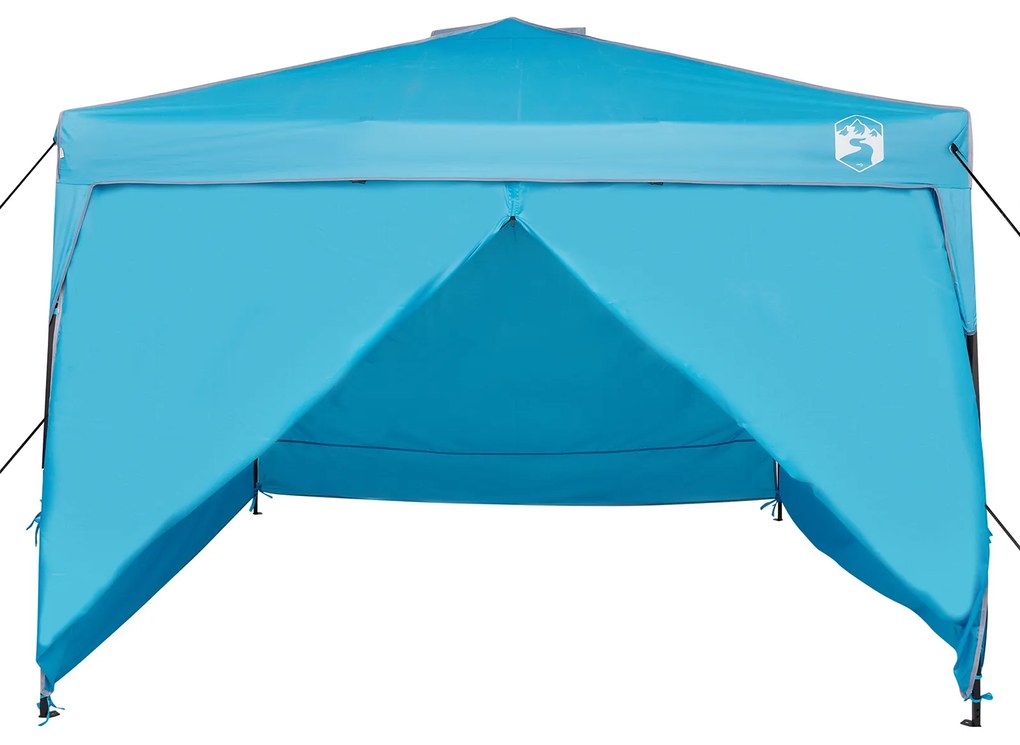 vidaXL Σκηνή Σκίασης Μπλε 300 x 300 x 227 / 236 / 245 εκ Ύφασμα Oxford
