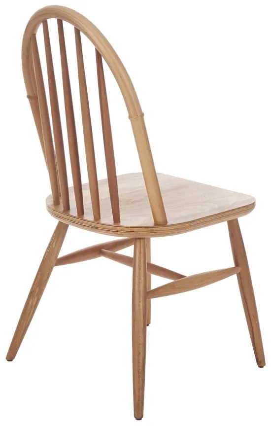 Artekko Cubuclu Καρέκλα με Ξύλινο Σκελετό σε Φυσική Απόχρωση (45x50x92)cm