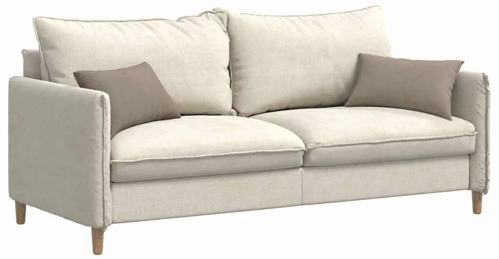 vidaXL Μαξιλάρι Καναπέ 2 pcs Taupe 50 x 30 cm ύφασμα