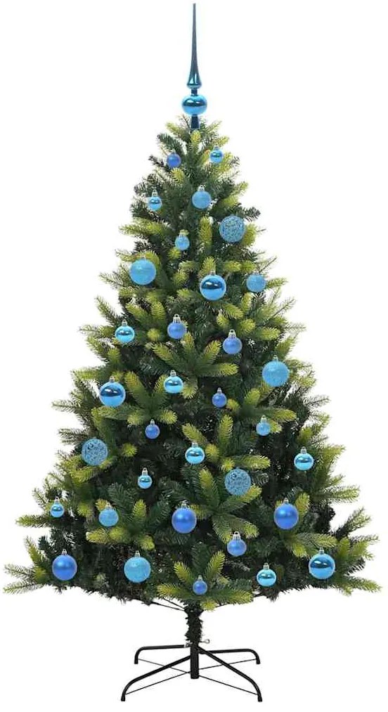 vidaXL Τεχνητό Χριστουγεννιάτικο Δέντρο με Συρταρωτές Βαθμίδες 150 LED