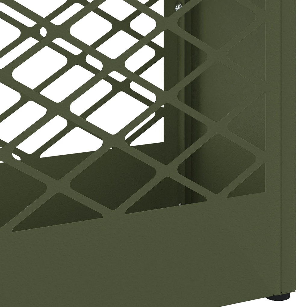 vidaXL Βάση ομπρέλας ελιάς, 28x12x41 εκ., Χάλυβας