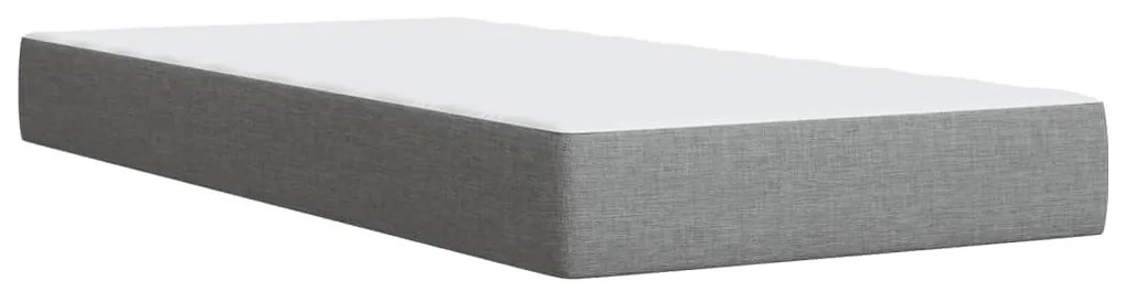 ΚΡΕΒΑΤΙ BOXSPRING ΜΕ ΣΤΡΩΜΑ ΑΝΟΙΧΤΟ ΓΚΡΙ 90X200 ΕΚ. ΥΦΑΣΜΑΤΙΝΟ 3286577