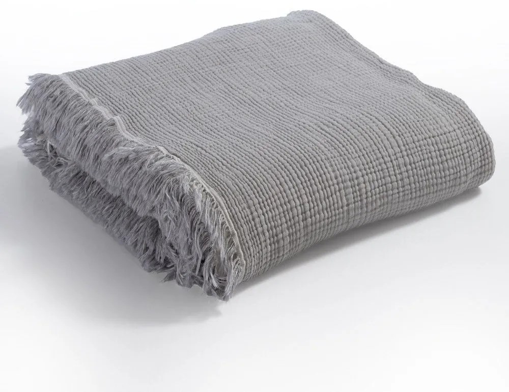 Κουβέρτα Apollo Grey Nef-Nef Υπέρδιπλo 230x240cm 100% Cotton