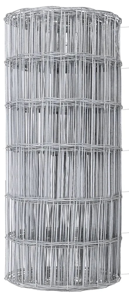 vidaXL Euro Fence 0.4x50 μ Γαλβανισμένο Ατσάλι