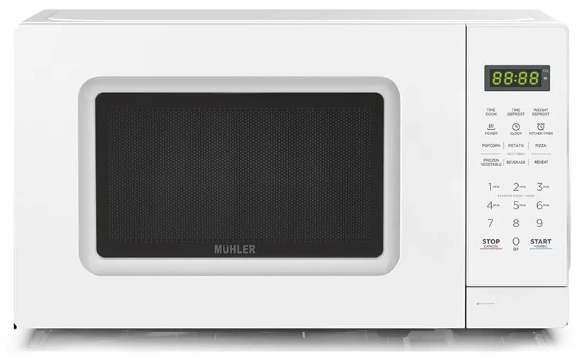 MUHLER MO-5059D Φούρνος Μικροκυμάτων 20L Λευκός