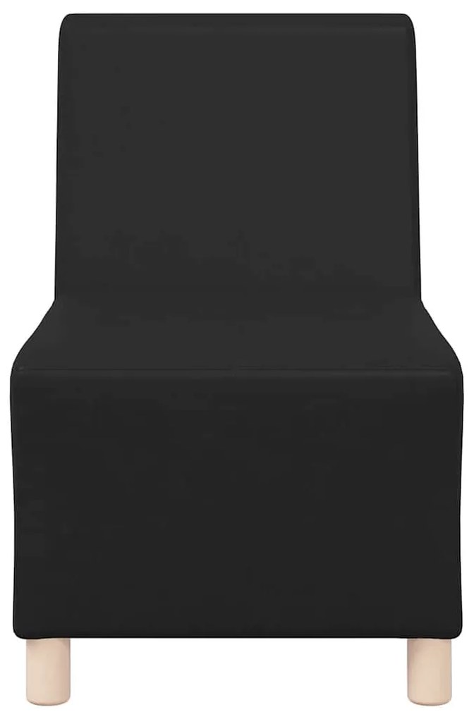 vidaXL Μοναδικός Καναπές χωρίς Χερούλια 3 pcs Μαύρο 55 x 74 x 82 εκ.