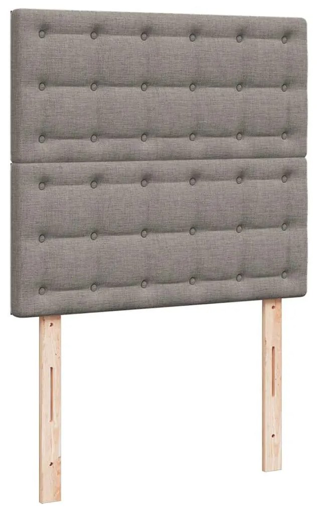 ΟΘΩΜΑΝΙΚΟ ΚΡΕΒΑΤΙ ΜΕ ΣΤΡΩΜΑ TAUPE 90X190CM ΥΦΑΣΜΑ 3313289