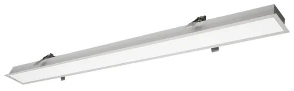 Γραμμικό Φωτιστικό Χωνευτό Viokef Station Ultra 3911-04058-4-U-D4 L580 4000K Dimmable Ασημί