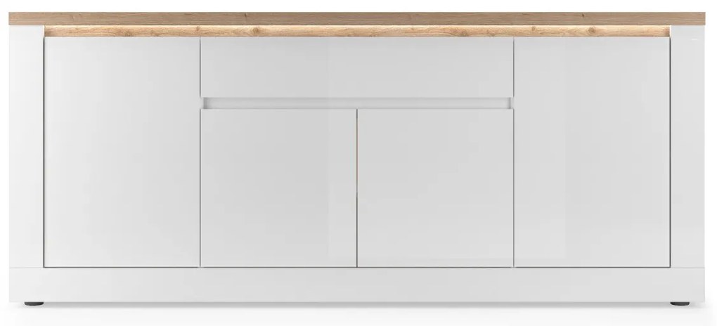 Έπιπλο Τηλεόρασης Ανθρακί Οξειδωμένο 121x43x57