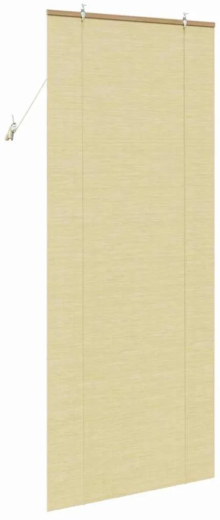 vidaXL Ρολά και Σκίες Παραθύρων Φυσικό 80 x 220 cm Μπαμπού