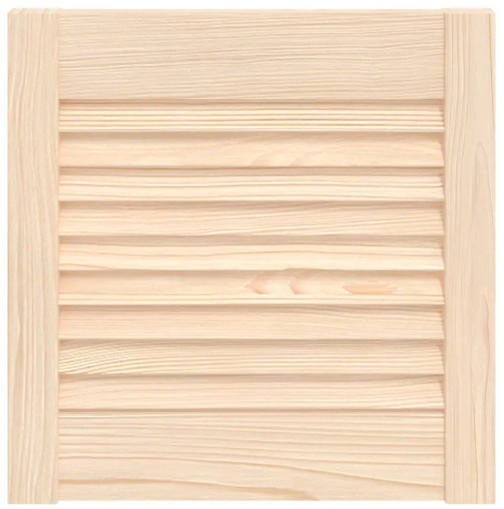 vidaXL Πορτάκι με Περσίδες 39,5 x 39,4 εκ. από Μασίφ Ξύλο Πεύκου