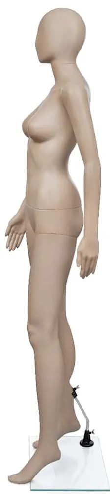 vidaXL Κούκλα Βιτρίνας Γυναίκα Στρογγυλό Κεφάλι