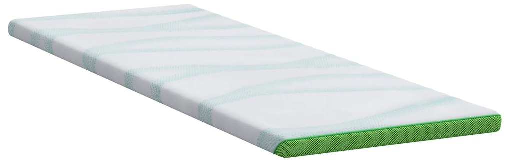 vidaXL Στρώματα Λευκό και Πράσινο 70 x 200 cm