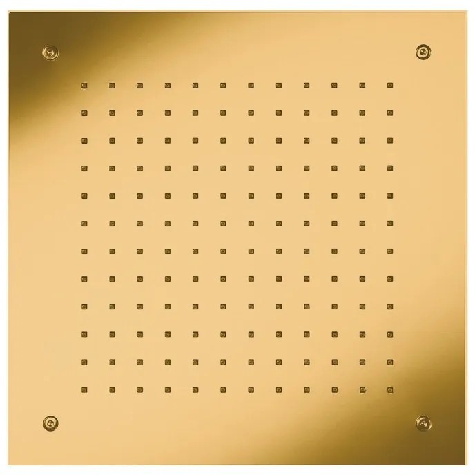 Almar Gold Brushed PVD Κεφαλή εντοιχισμού οροφής 1 ροής