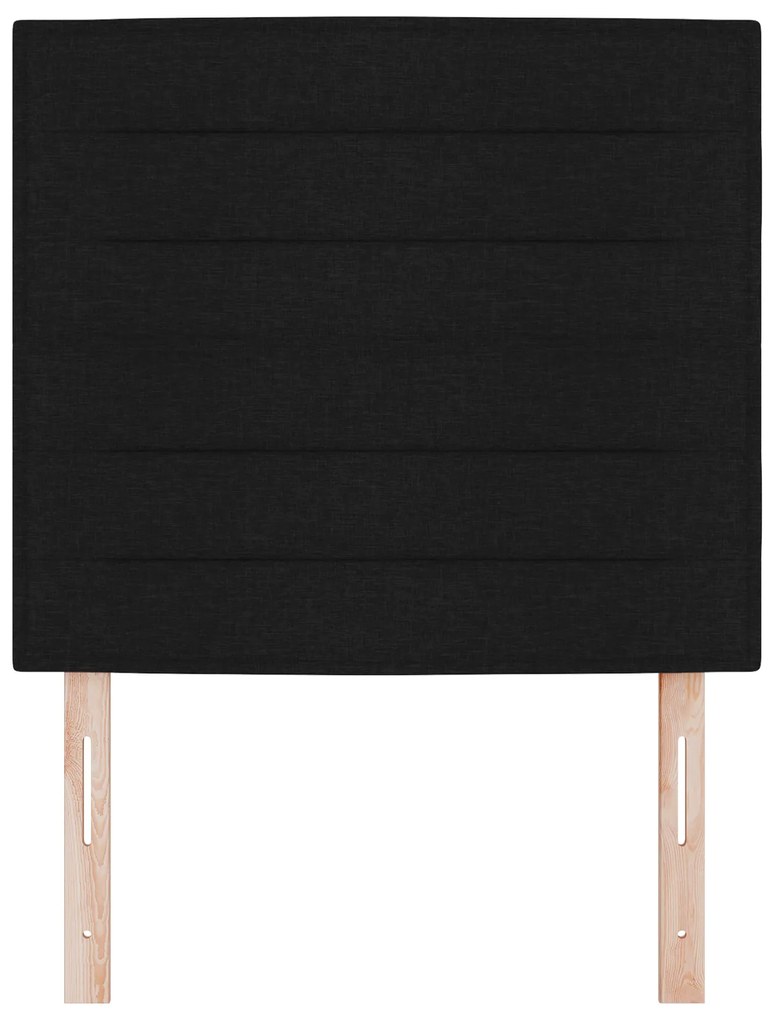 vidaXL LED Κεφαλάρι Σχεδίασης Γραμμών Μαύρο 100 εκ Ύφασμα