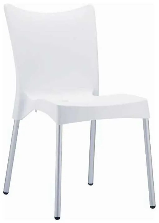 JULIETTE WHITE ΚΑΡΕΚΛΑ ΠΟΛ/ΝΙΟΥ/ΑΛΟΥΜ. 48Χ53Χ83εκ. SIESTA 48Χ53Χ83εκ.