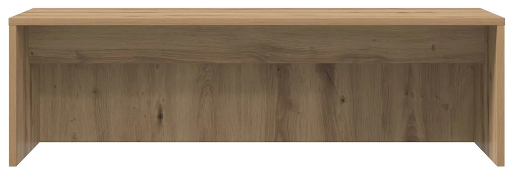 vidaXL Επιτοίχιο γραφείο Επιτοίχιο Artisan Oak 100 x 45 x 30 εκ
