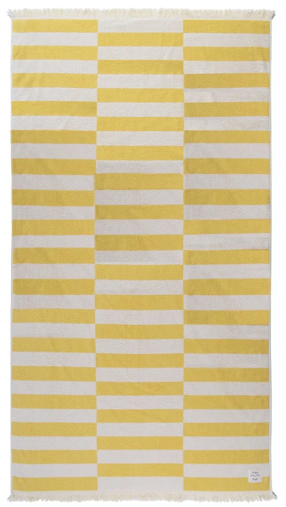 Πετσέτα Θαλάσσης (90x170) Nef-Nef Homeware Groovy Lime Yellow