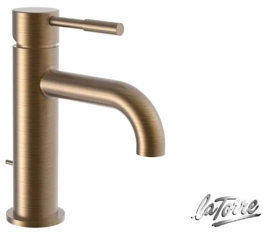 Μπαταρία Νιπτήρα  με Α/Β LaTorre New Tech Bronze Brushed (Antique Brass) 12007-221