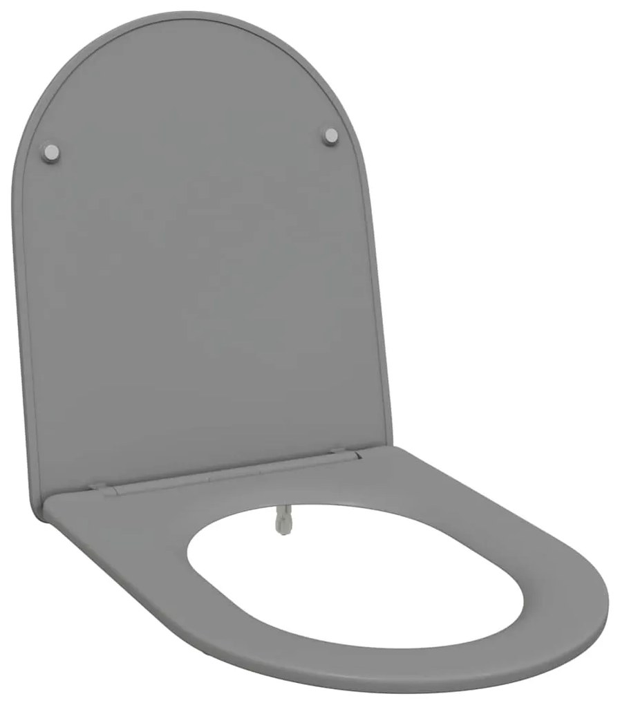 vidaXL Λεκάνη Γκρι 44 x 36,4 x 3,4 εκ. Δυροπλάστ