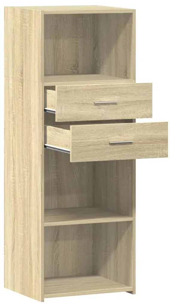 vidaXL Ντουλάπι Sonoma Δρυς 45x42,5x124 εκ. από Επεξεργασμένο Ξύλο