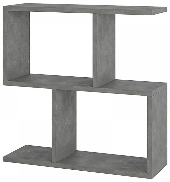 Τραπεζάκι βοηθητικό Homemania Megapap χρώμα γκρι ρετρό 60x20x60εκ.