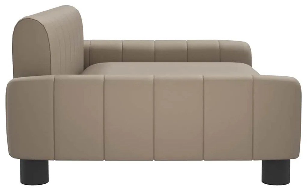 vidaXL Καναπές Παιδικός Καπουτσίνο 90x53x30 εκ. από Συνθετικό Δέρμα