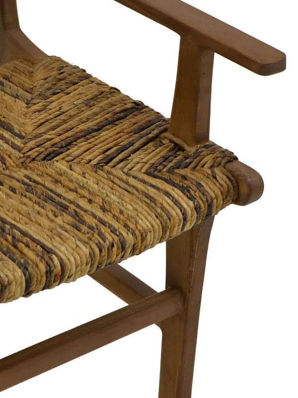 ΠΟΛΥΘΡΟΝΑ REFANE PAKOWORLD ΦΥΣΙΚΟ TEAK ΞΥΛΟ-ΨΑΘΑ 55X60X85ΕΚ