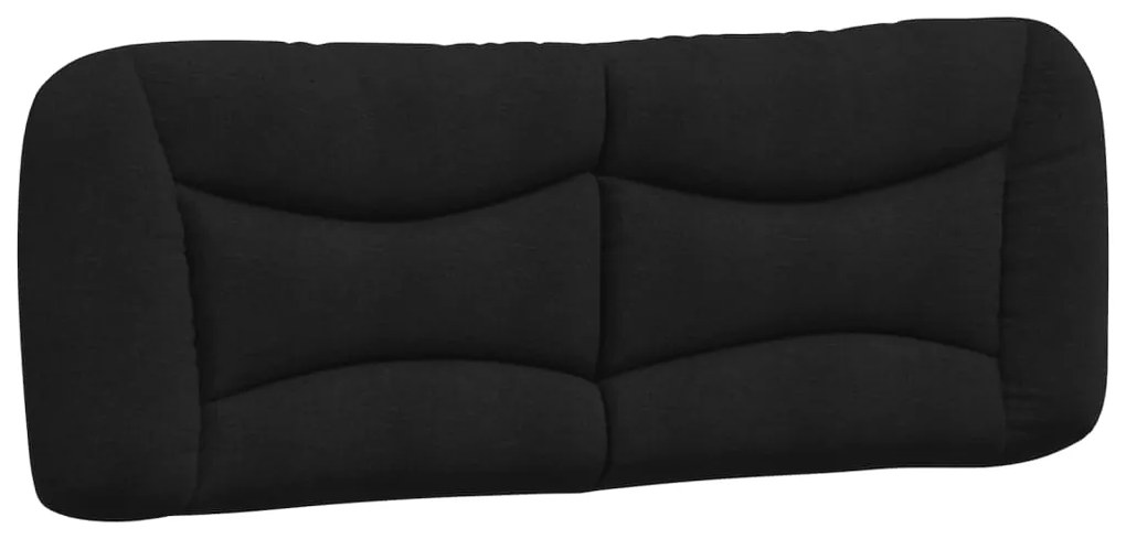 vidaXL Μαξιλάρι για Κεφαλάρι Hvar Μαύρο 140 εκ. Υφασμάτινο