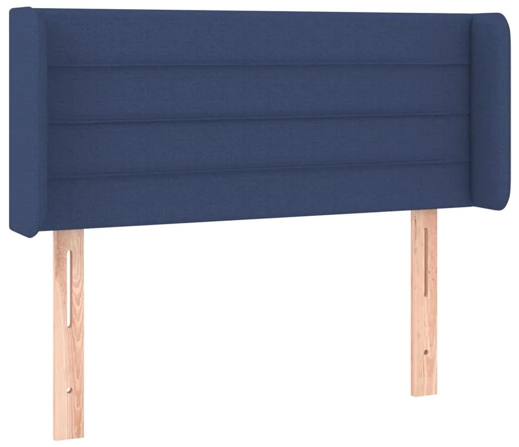 vidaXL Κεφαλάρι με Πτερύγια Μπλε 93x16x78/88 εκ. Υφασμάτινο