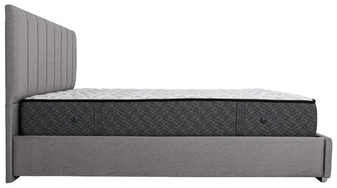 Επενδυμένο Κρεβάτι Udine Fylliana Ανθρακί 160x200 εκ. 167x214x115 εκ.