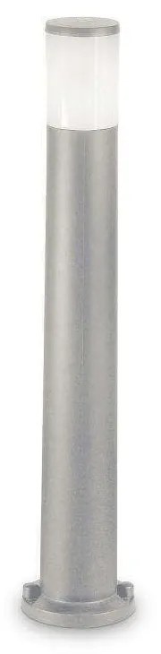 Φωτιστικό Δαπέδου Atena 198637 15,5x80cm 1xE27 23W Grey Ideal Lux