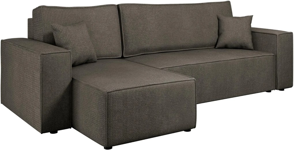 Γωνιακός καναπές Karl II -Anthraki - 244.00Χ145.00Χ82.00cm