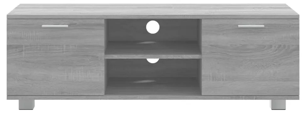 vidaXL Έπιπλο Τηλεόρασης Γκρι Sonoma 120x40,5x35 εκ. από Επεξεργ. Ξύλο