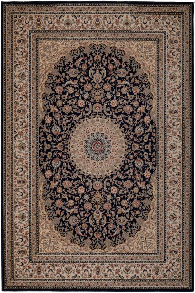 Χαλί Lovewool 71771 51011 Beige-Black Βιοκαρπέτ 160X230cm