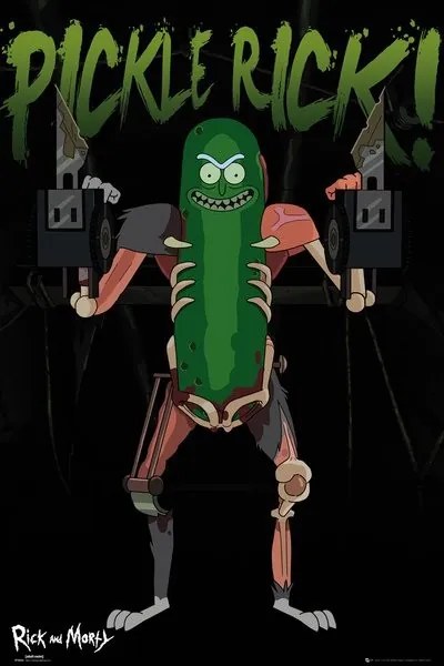 Αφίσα Rick and Morty - Pickle Rick