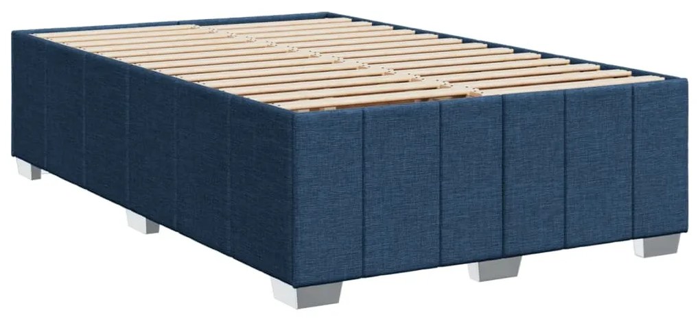 ΚΡΕΒΑΤΙ BOXSPRING ΜΕ ΣΤΡΩΜΑ ΜΠΛΕ 120X200 ΕΚ. ΥΦΑΣΜΑΤΙΝΟ 3291648